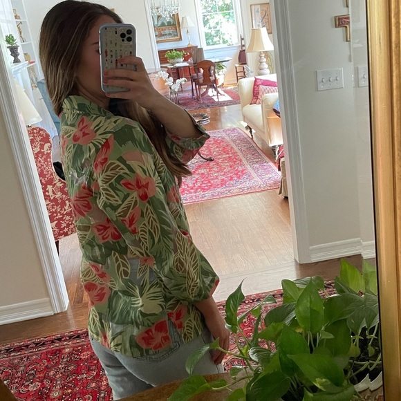 Kenneth Cole tropical button down - Picture 4 of 4